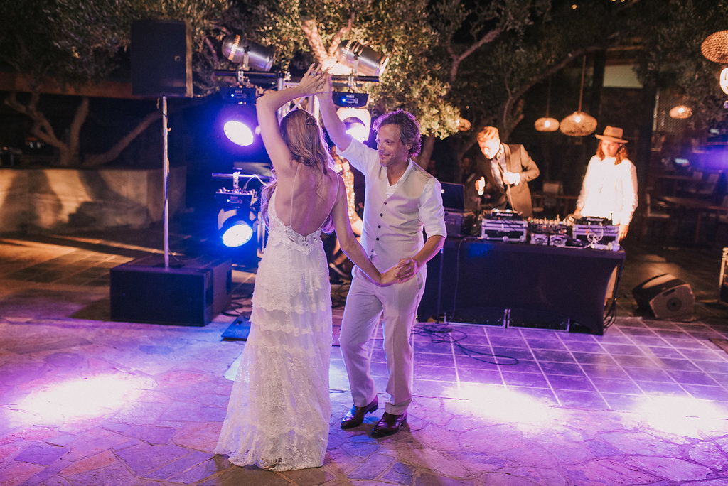 Greek Dutch bohemian wedding on Crete