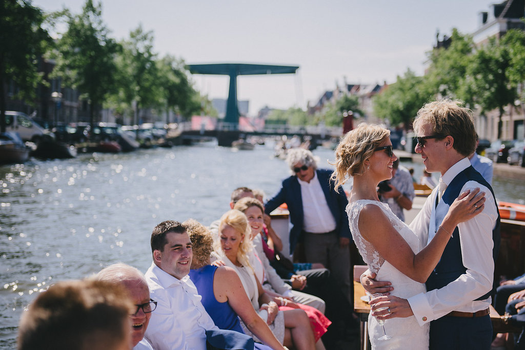 Romantic wedding at the industrial venue Scheltema in Leiden