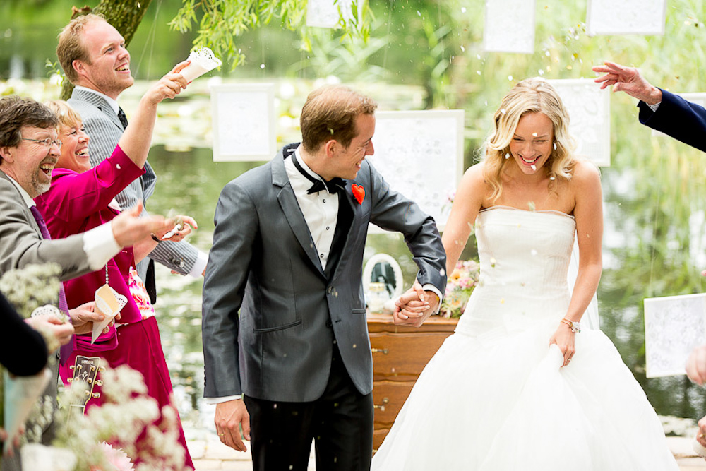 Rustic Vintage Backyard Wedding