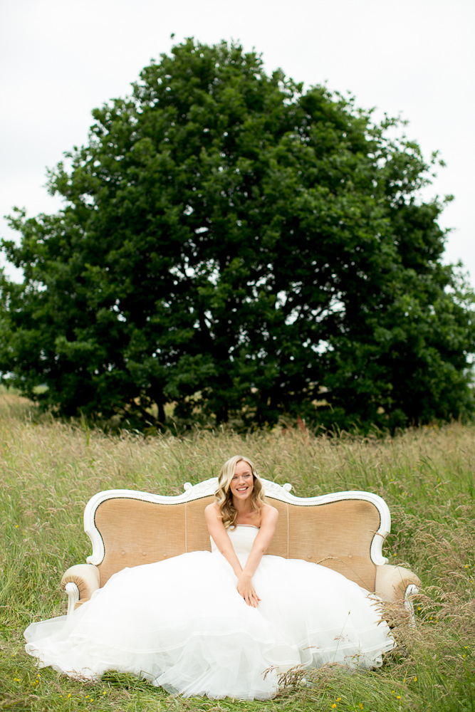 Rustic Vintage Backyard Wedding